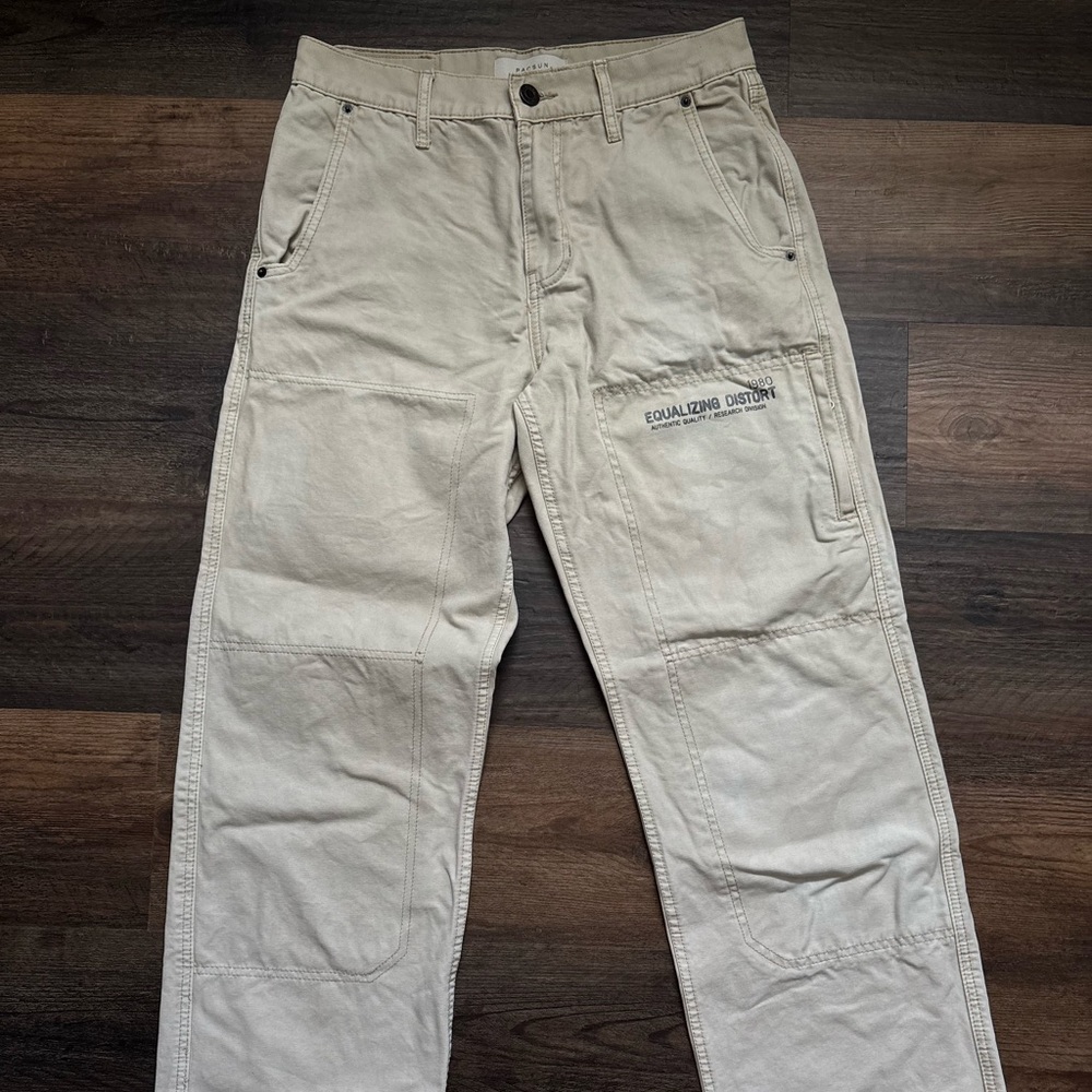 PacSun Men's Beige Cargo Pants